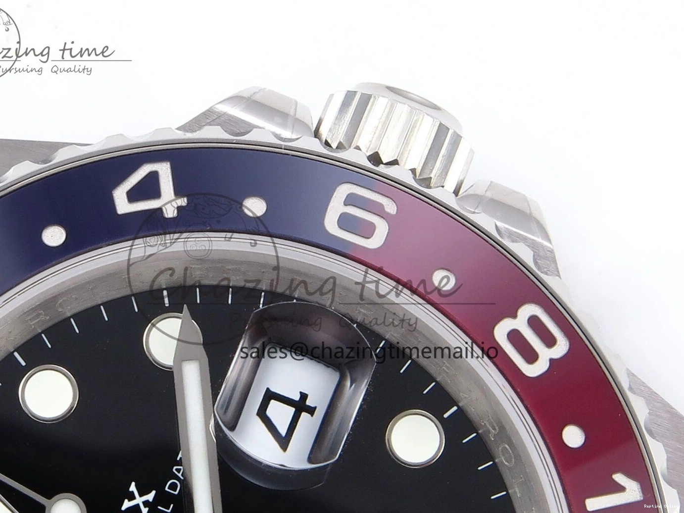 0217 Sustainable GMT-Master II 126710 BLRO 904L QF 1:1 Best Edition on Jubilee Bracelet SH3285 V 1221